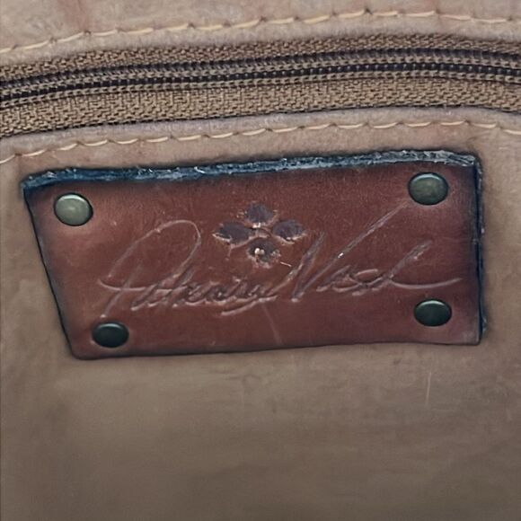 Patricia Nash Zorita Leather Tooled Shoulder Bag Western Boho A27 - Picture 11 of 13